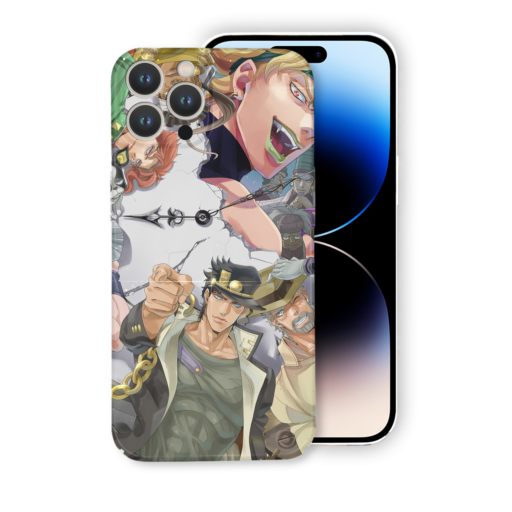 （画像用） ジョジョの奇妙な冒険 JoJo's Bizarre Adventure 【iPhone 14シリーズ対応】ハードケース